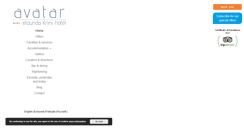 Desktop Screenshot of eloundakrinihotel.com